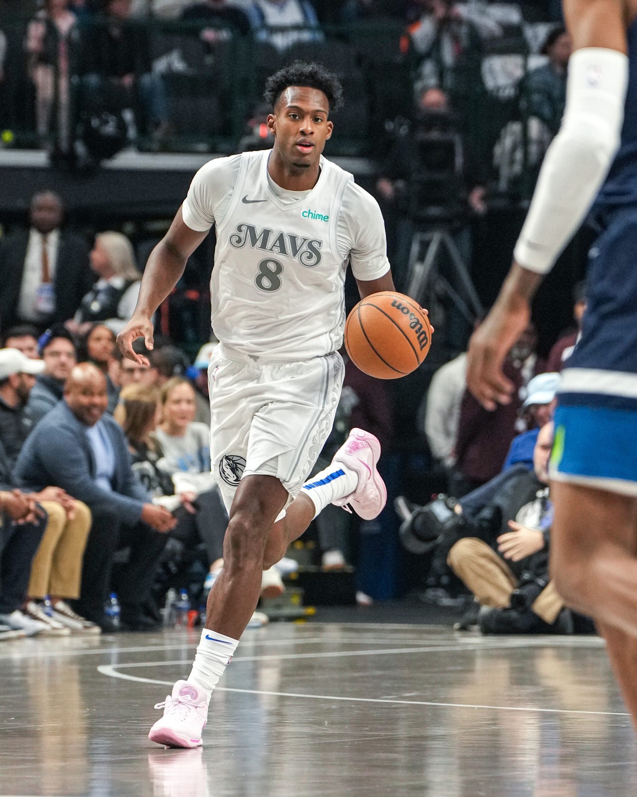 Minnesota Timberwolves vs Dallas Mavericks DALLAS, TX - JANUARY 22: The Minnesota Timberwolves vs the Dallas Mavericks on January 22, 2025 at the American Airlines Center in Dallas, Texas. Copyright Notice: Copyright 2024 Dallas Mavericks (Photo by Brandon Colston/Dallas Mavericks Photography)